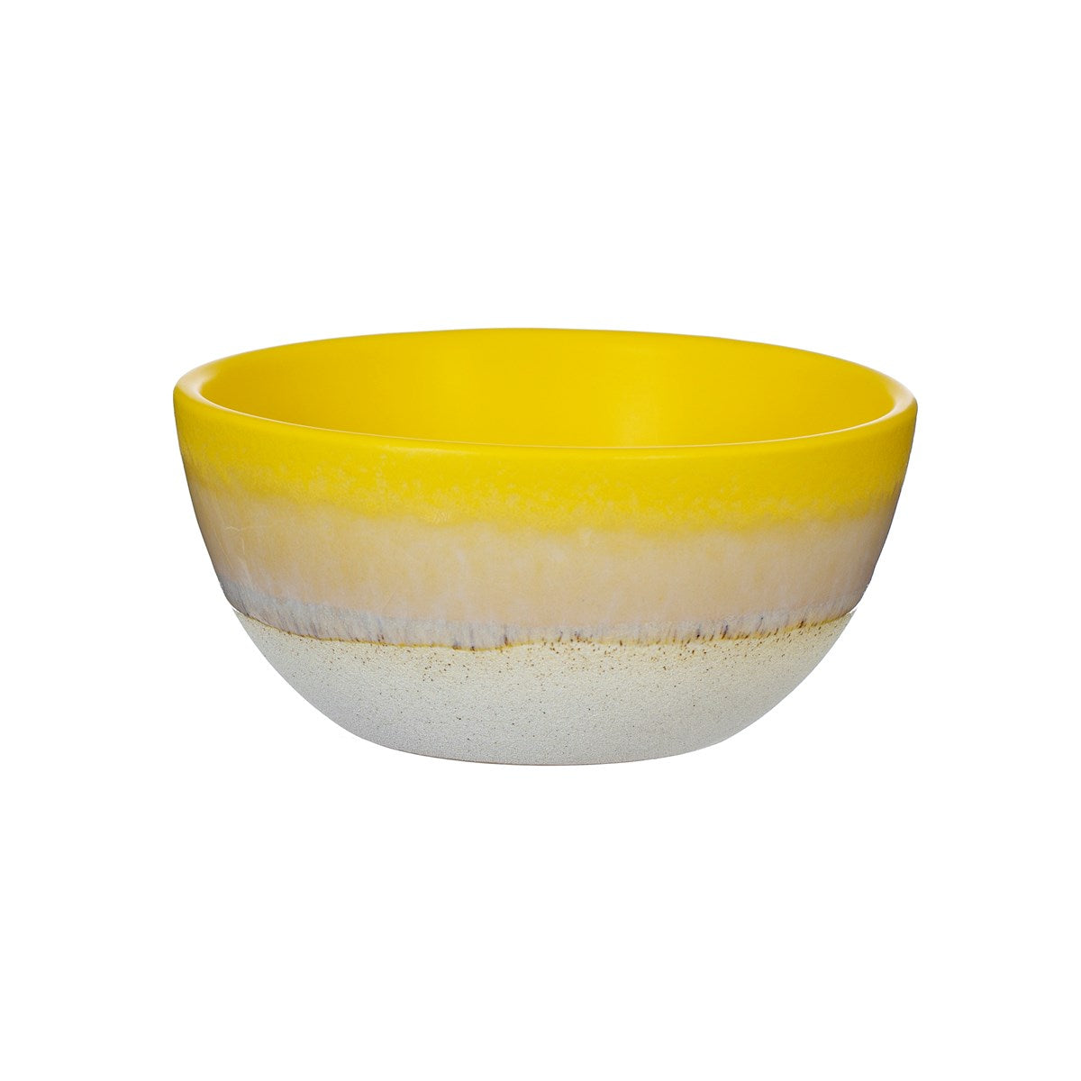 Mojave Glaze Yellow Bowl