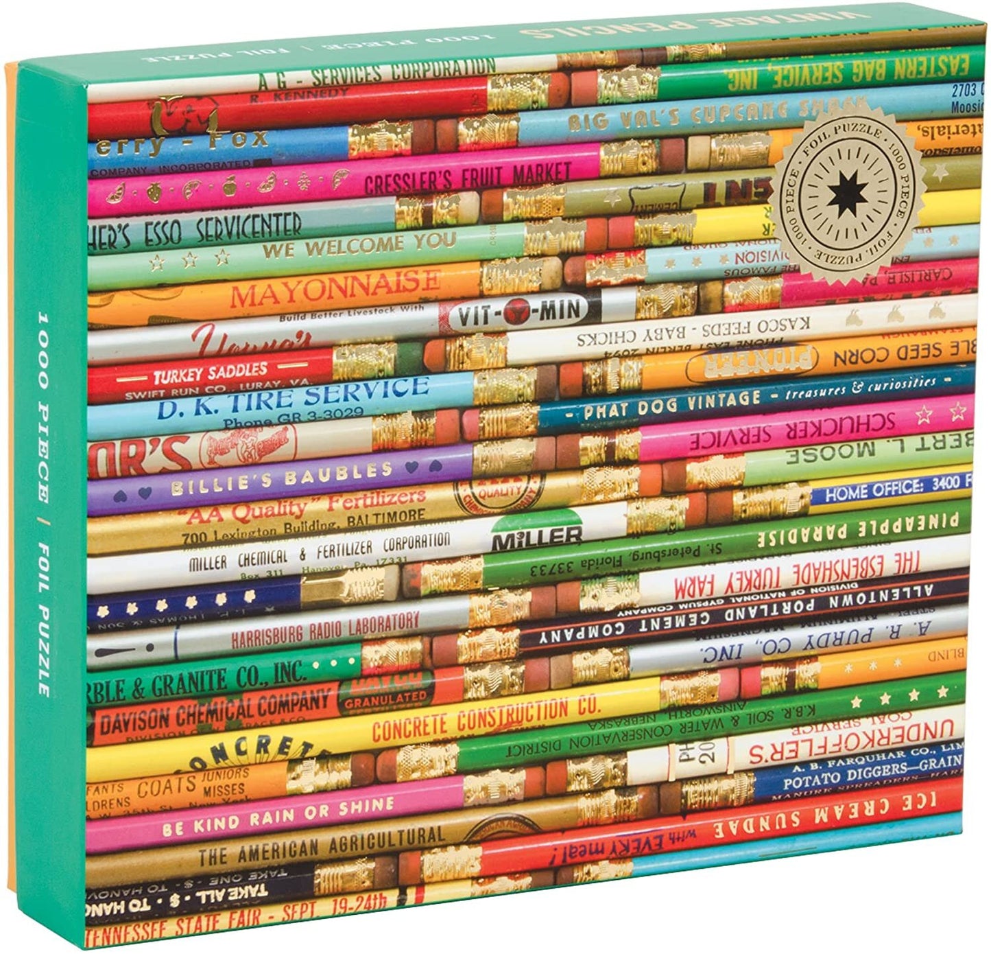 Phat Dog Vintage Pencils Jigsaw