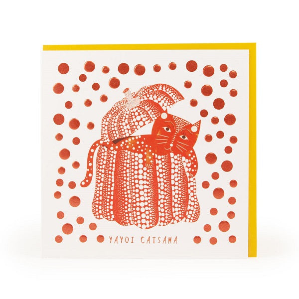Yayoi Catsama Greeting Card