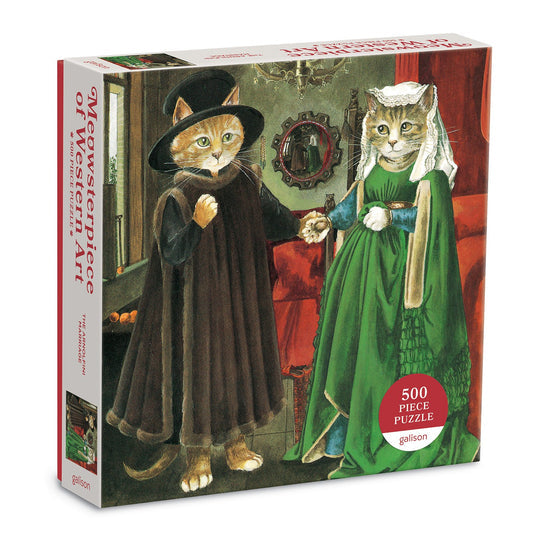 Arnolfini Marriage Meowsterpiece