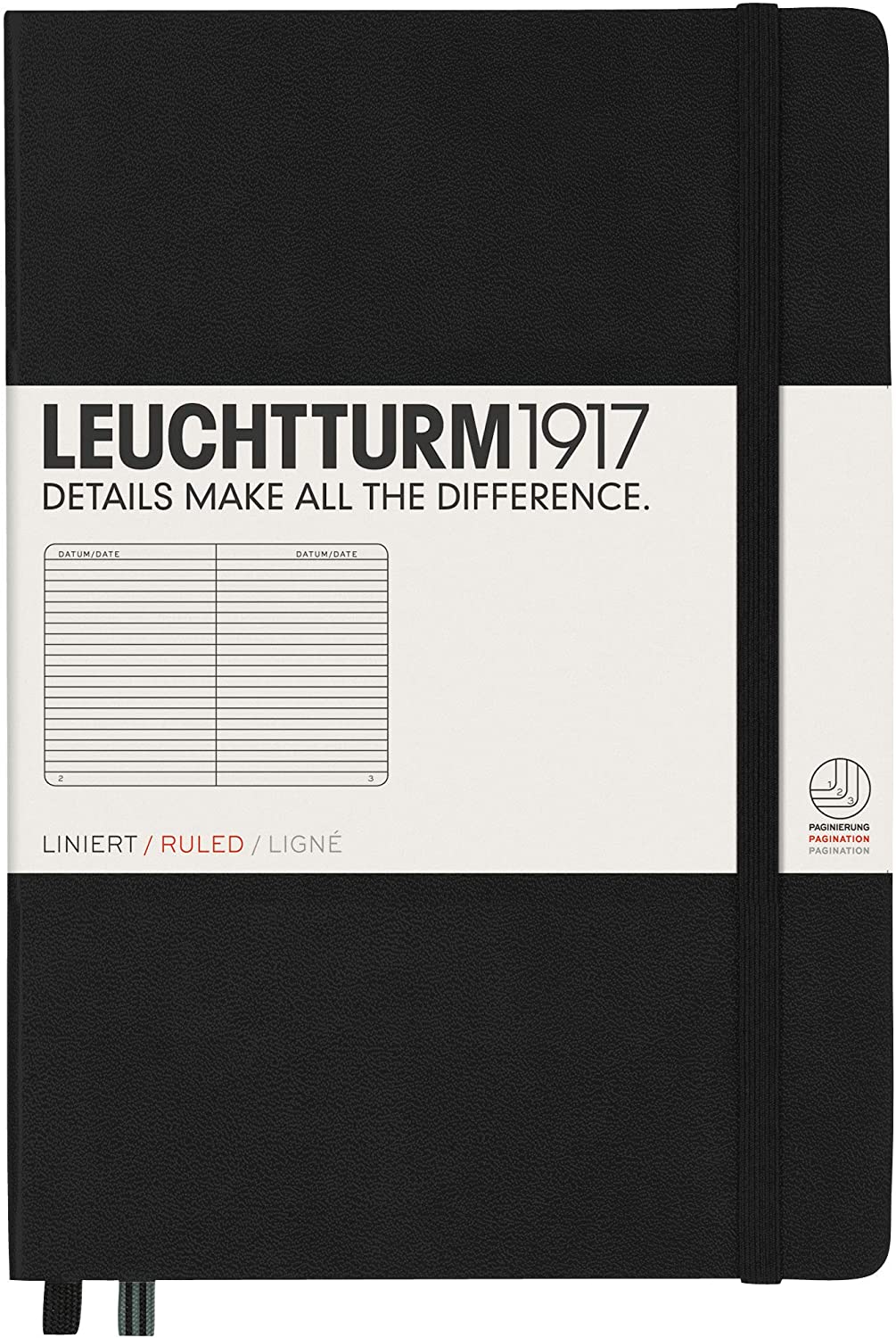 Leuchtturm1917 Ruled/Lined Notebook Medium