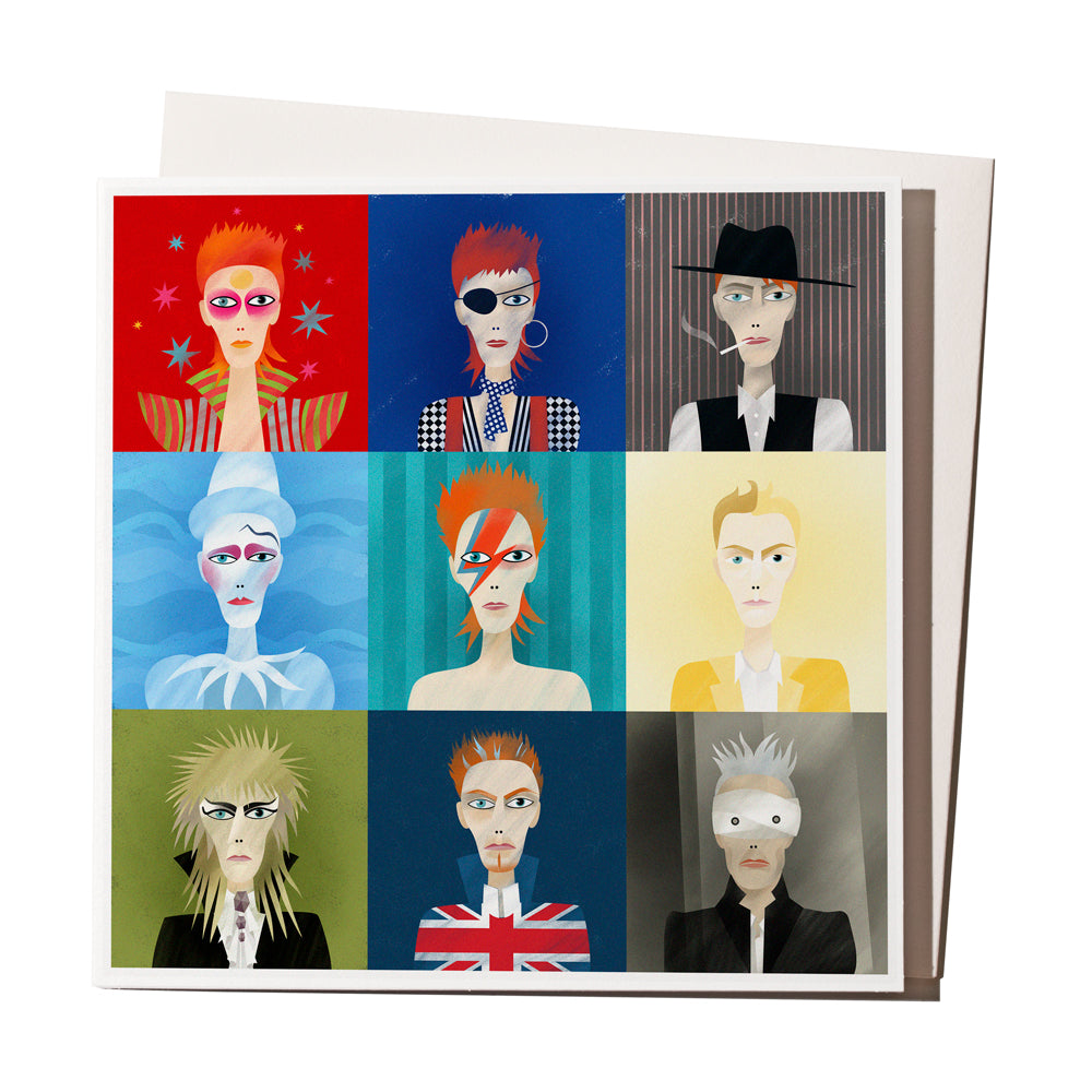 Changes Bowie Greeting Card