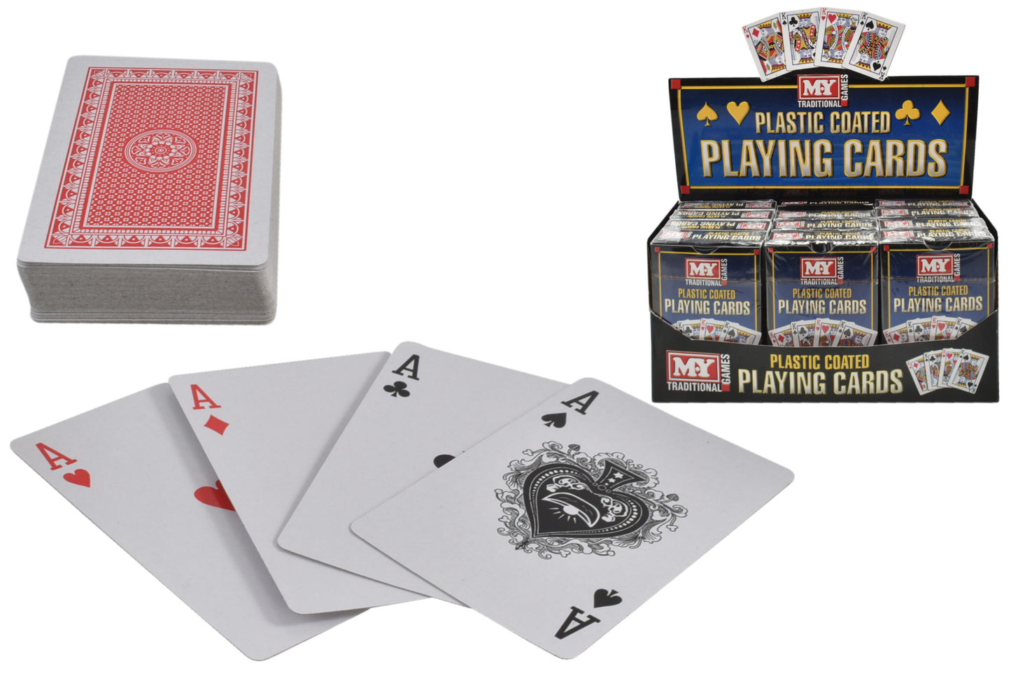 Plastic Coated playing cards