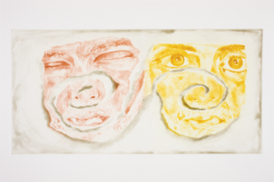 Francesco Clemente, Celtic Self-Portrait (2003)