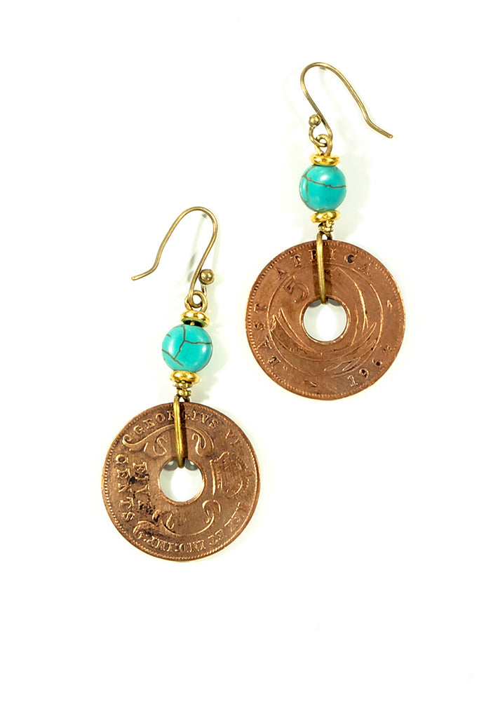 Handmade on sale african earrings