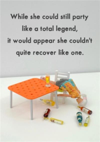 Party Like a Legend Card