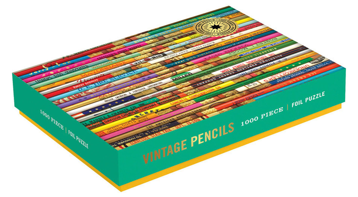 Phat Dog Vintage Pencils Jigsaw