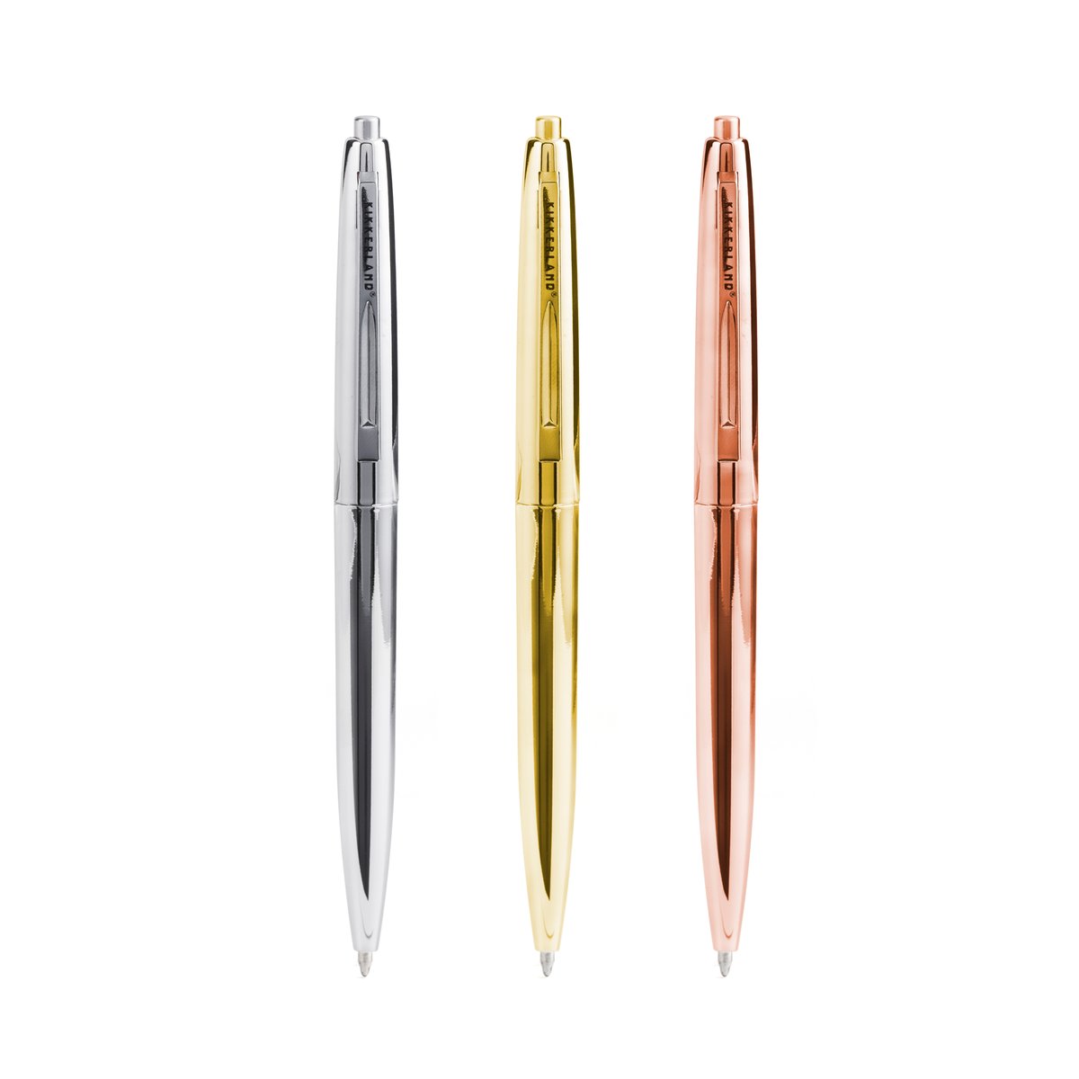 Retro Pen Metallic Set of 3