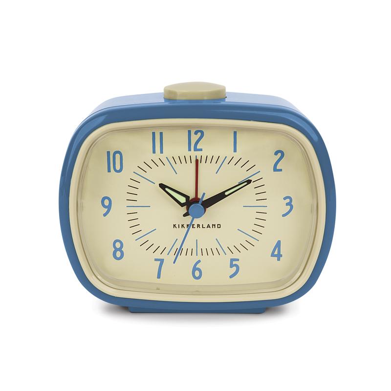 Retro Alarm Clock (Blue)