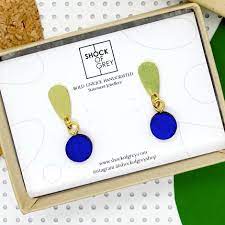 Gemma Earrings Blue