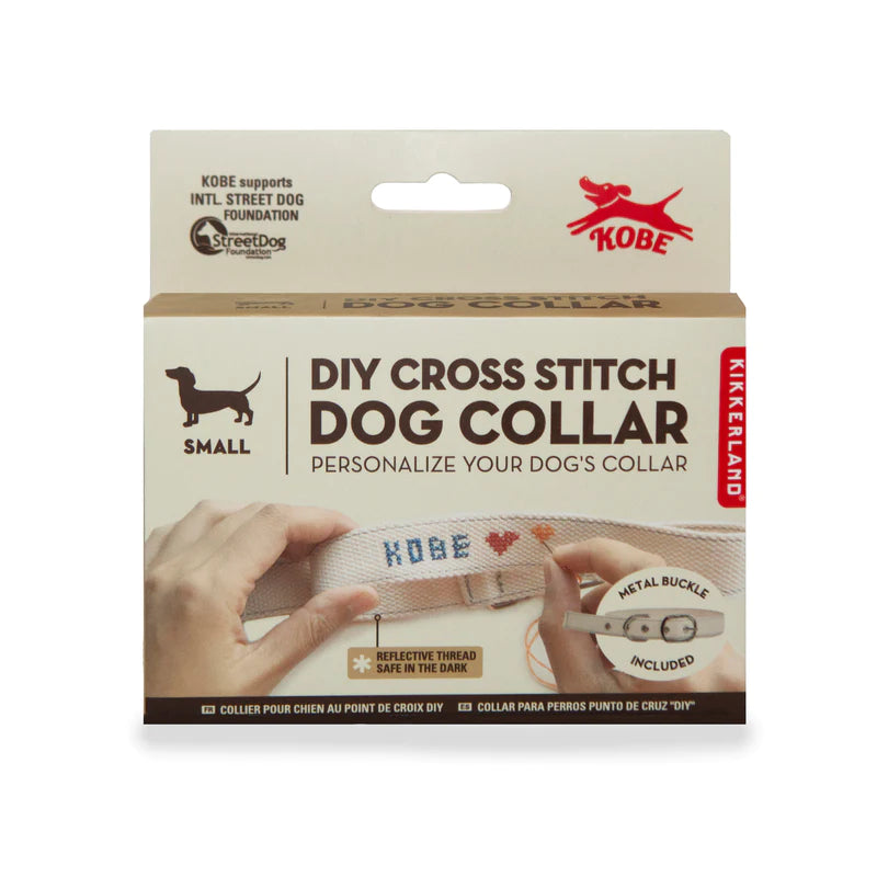 DIY Cross Stitch Dog Collar (Small)