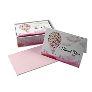 Lighter Than Air Thank You Note Greeting Card
