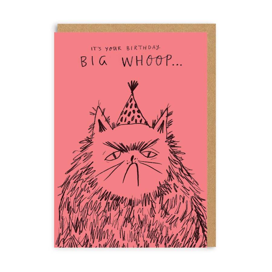 Big Whoop Greeting Card