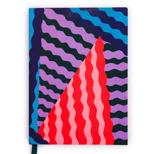 Colourful Wiggly Notebook A6