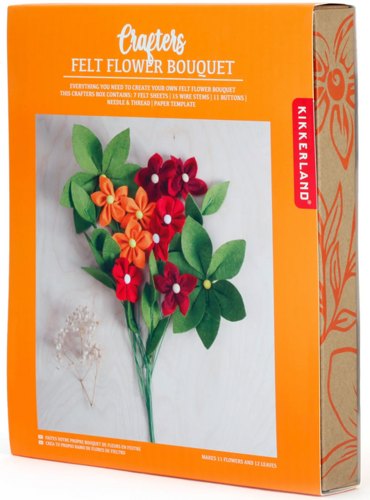 Crafters DIY Felt Flower Bouquet Kit
