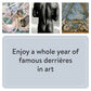 Museum Bums 2024 Wall Calendar