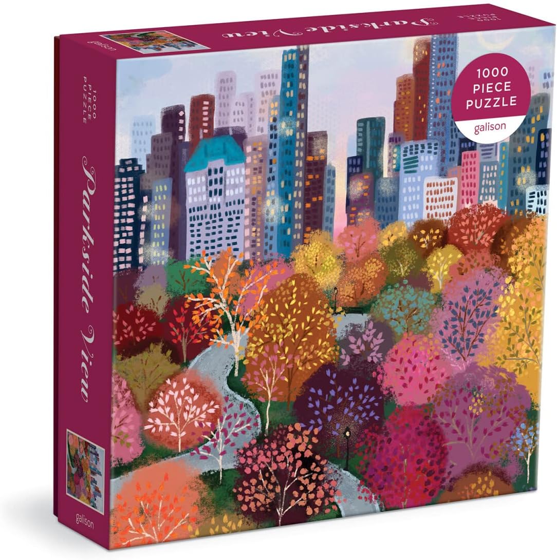 Parkside View Jigsaw Puzzle, Multicoloured, 1000 Pieces