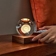 Amber Crystal Light Dandelion