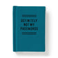 Definitely Not My Passwords - Password Diary