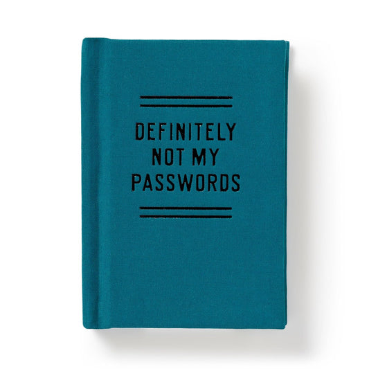 Definitely Not My Passwords - Password Diary