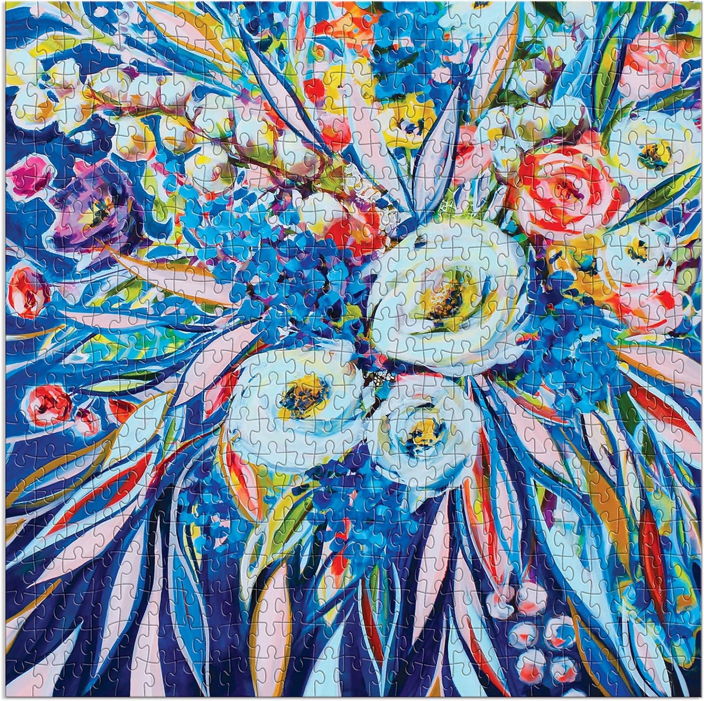 Artful Blooms Jigsaw Puzzle, 500 Pieces