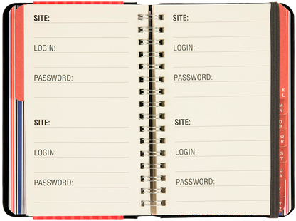 Internet Logbook - Large print