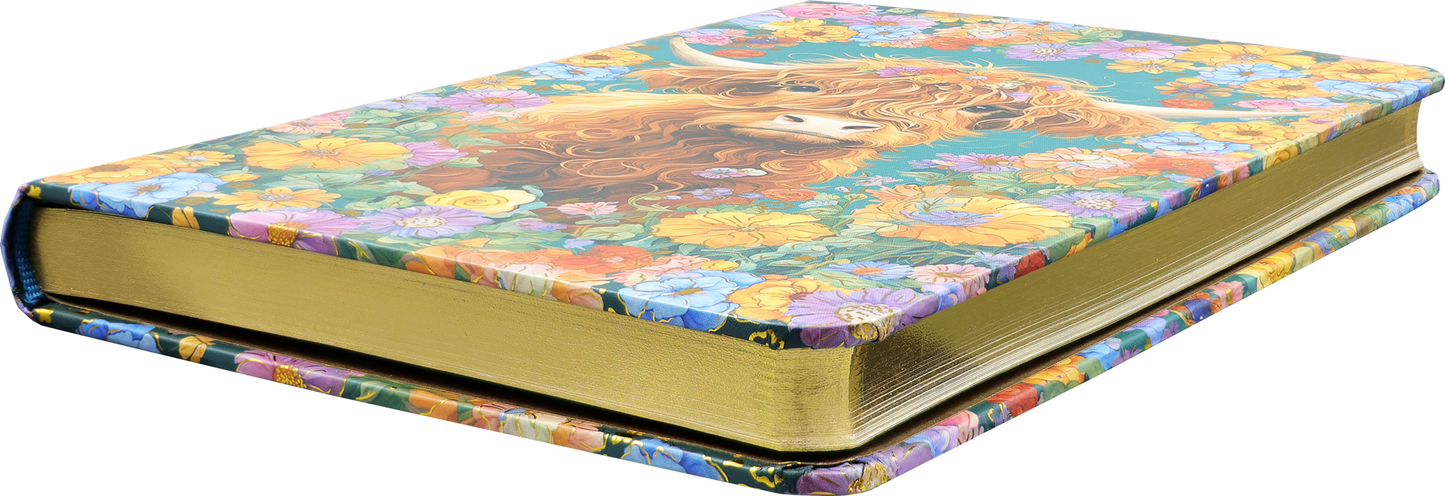 Highland Cow Small Journal