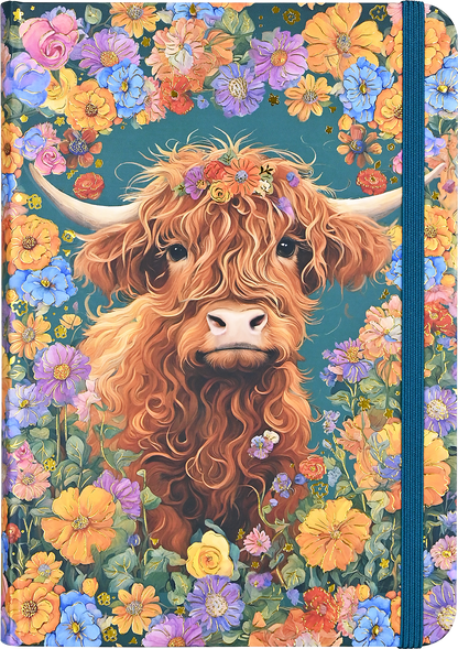 Highland Cow Small Journal