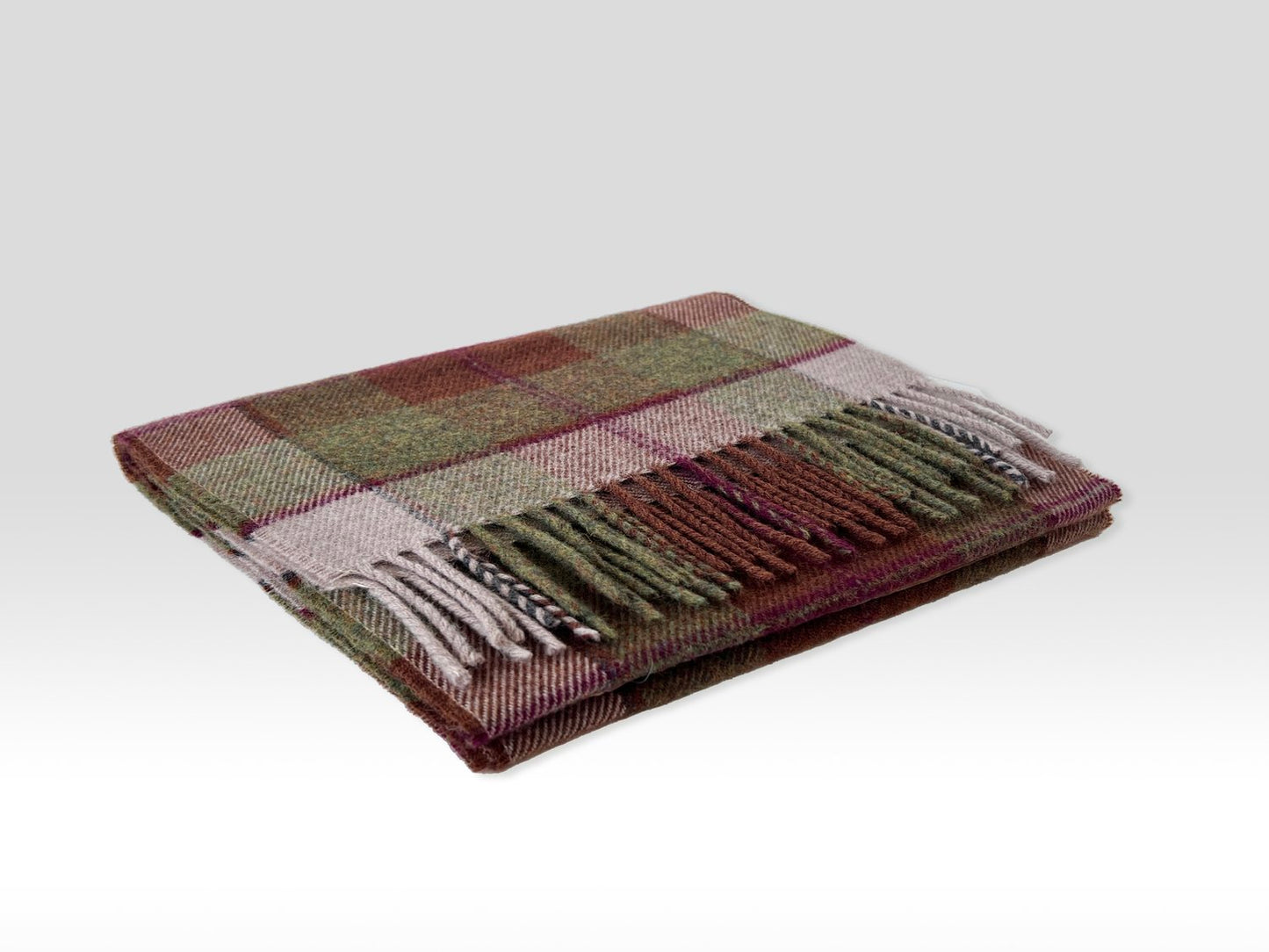 McNutt  Lambswool Plaid Scarf and Tube range