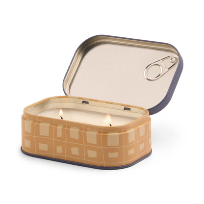 Bistro Grapes Printed Tin Candle ‐ Bordeaux Grape