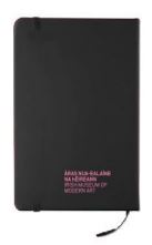 IMMA Hardback Notebook (Black, with Pink Text)