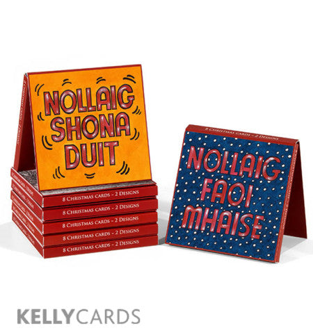 Nollaig as Gaeilge Irish Christmas Wallet