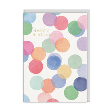 Birthday Confetti Greeting Card