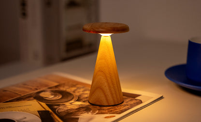 Mini Sylva Table Lamp White Ash