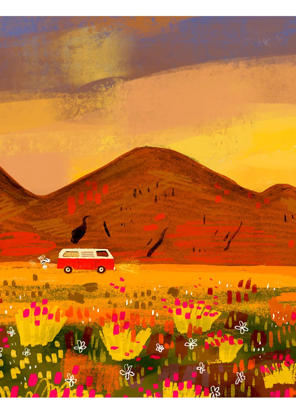 Here Comes The Sun A5 PRINT