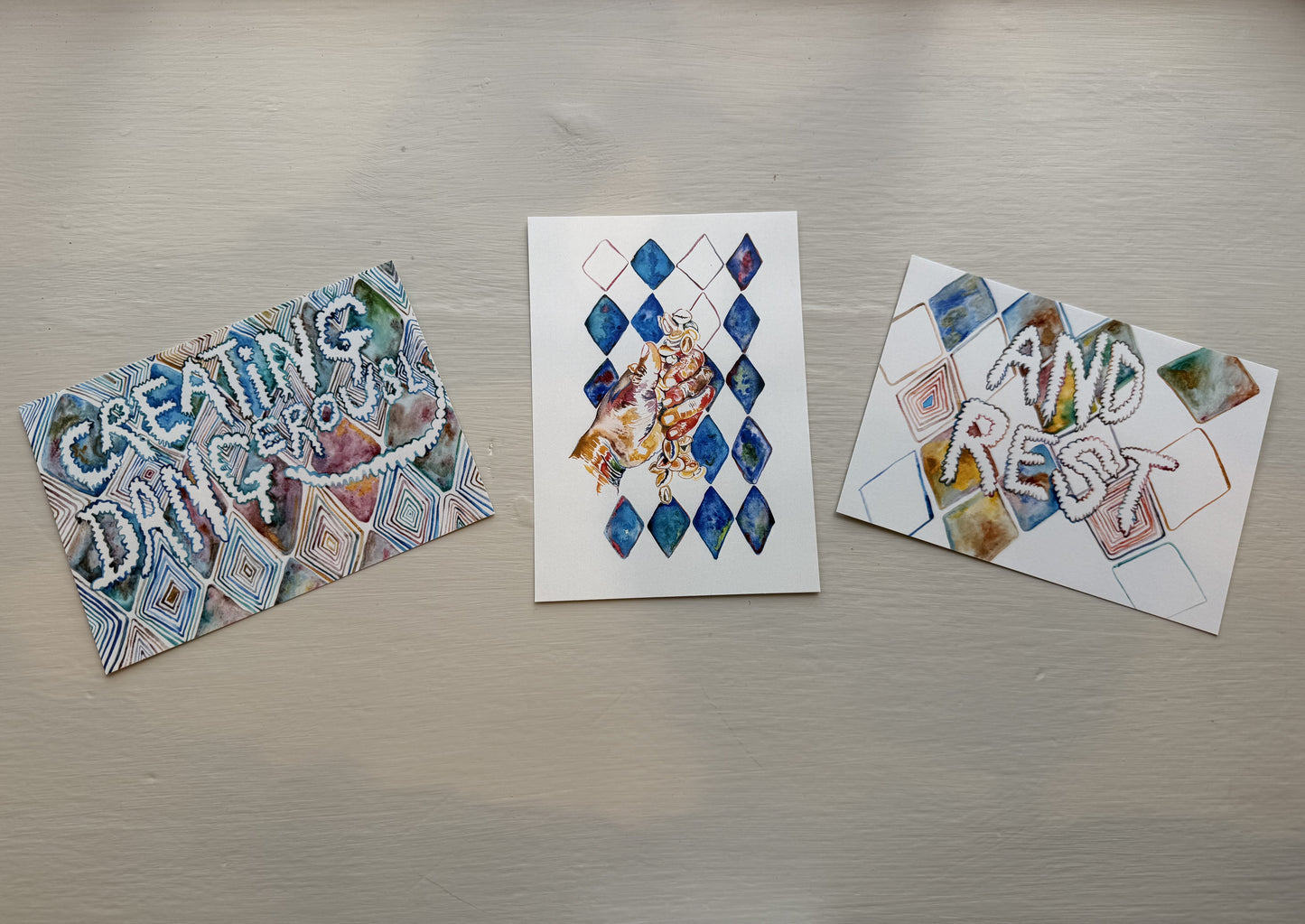 "Fisherwoman, Fisherwoman" Exhibition Postcard Set