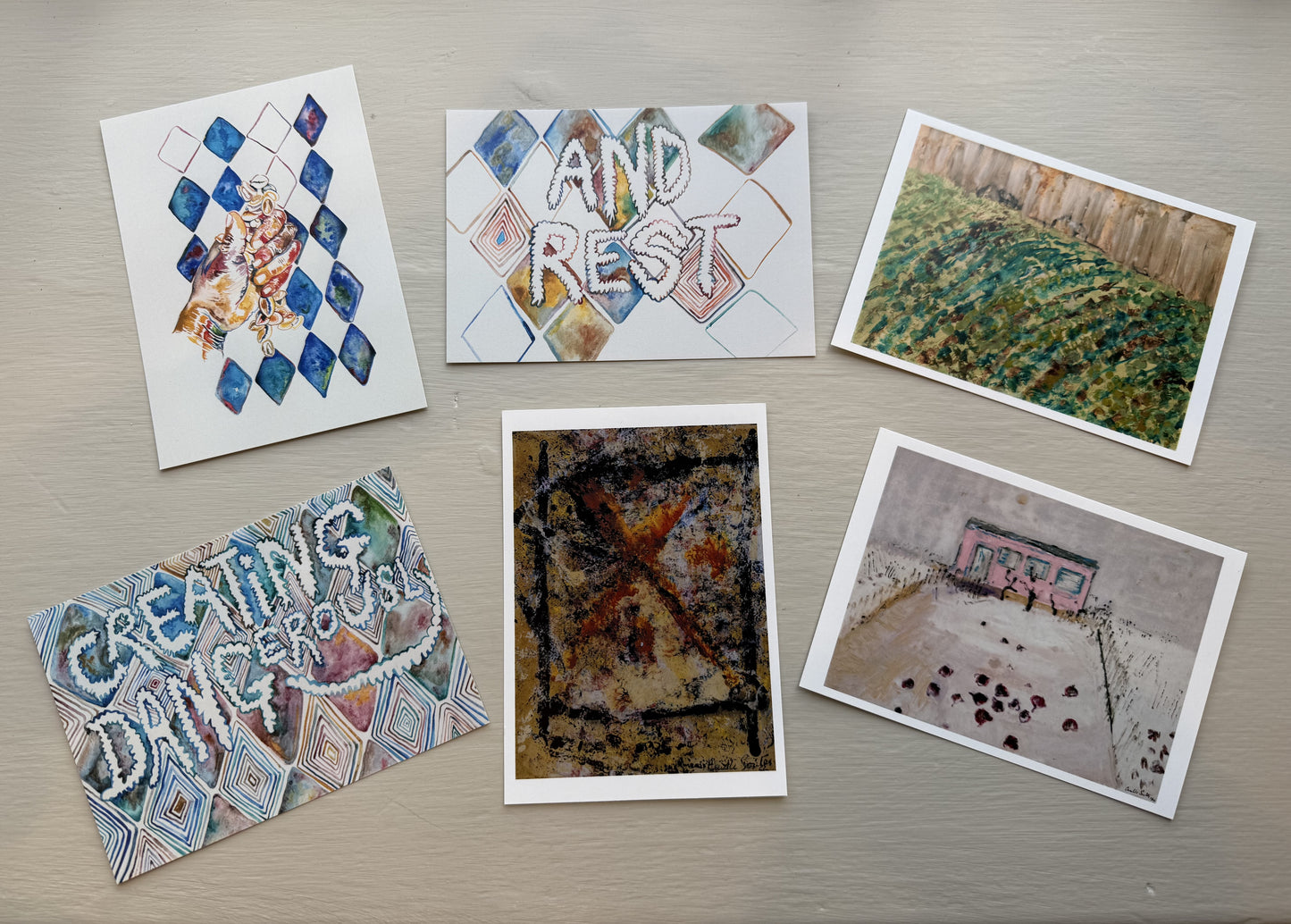 "Fisherwoman, Fisherwoman" Exhibition Postcard Set