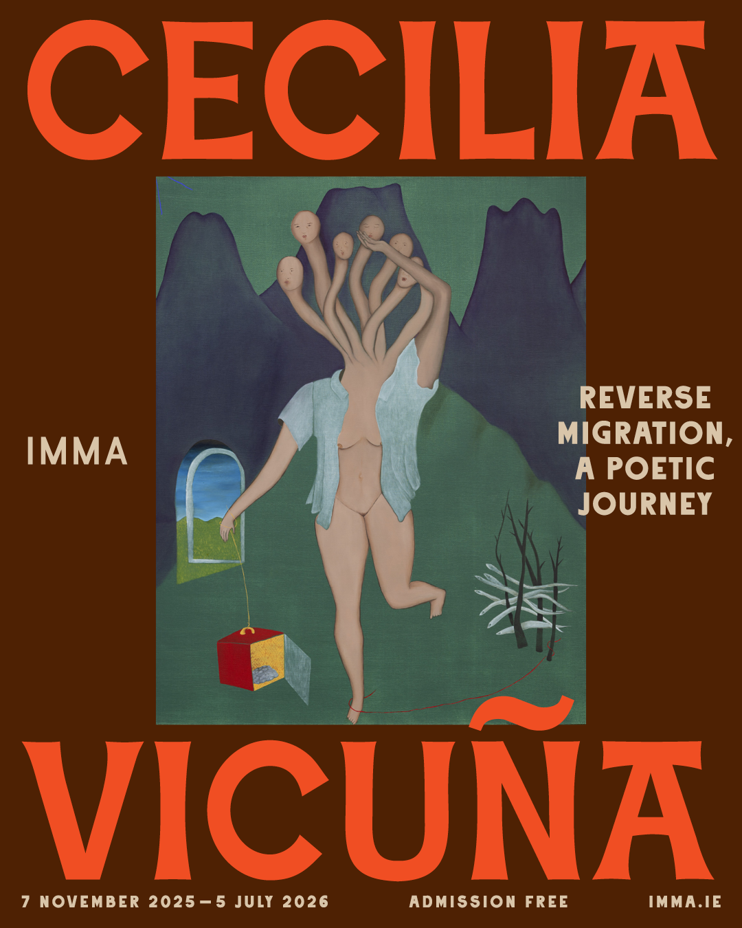 Cecilia Vicuña Exhibition Poster