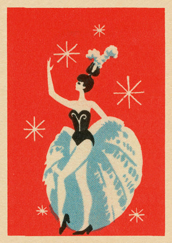 'Performer' Artpress Greeting Card