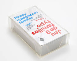 Happy Typographic Families Game