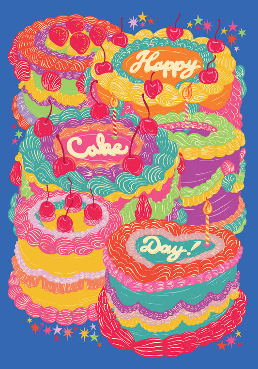 "Happy Cake Day" Greeting Card