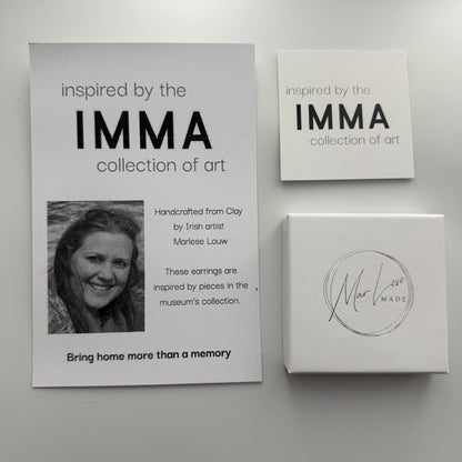 Column - Grey Earrings