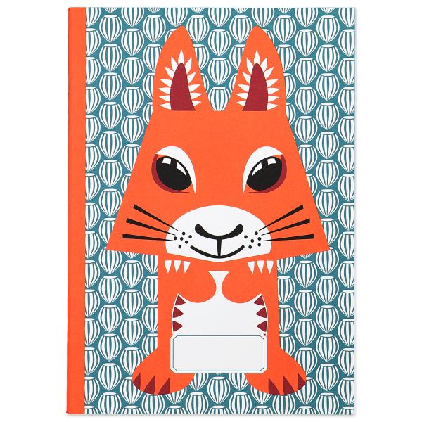Coq En Pate A5 Squirrel Notebook