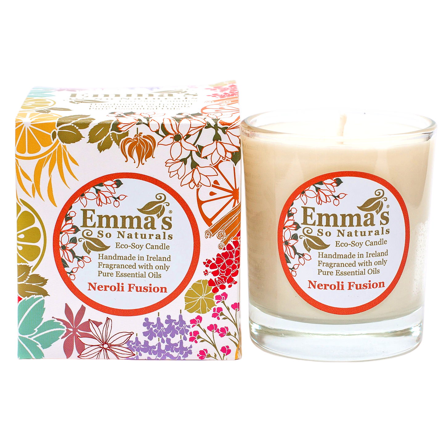 Neroli Fusion Natural Candle in Glass Tumbler