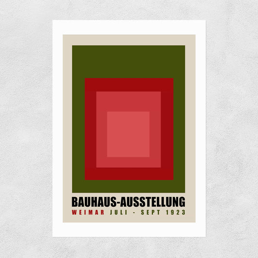 Green And Red Bauhaus