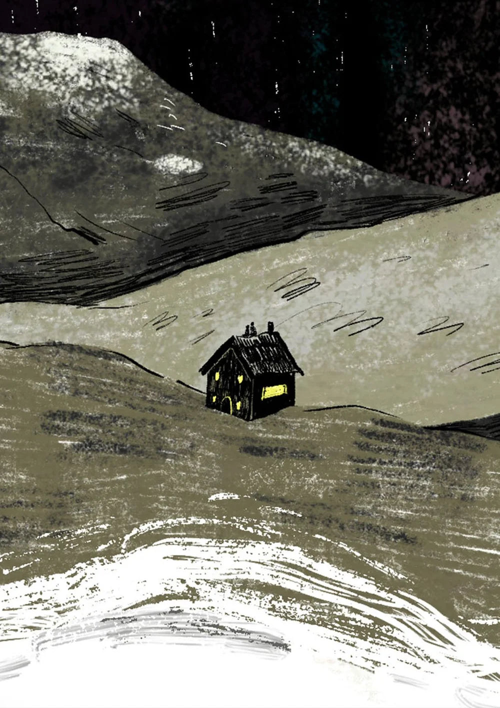 The Space Between (you & me & everything) A4 PRINT