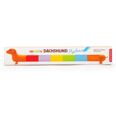 Rainbow Dachshund Markers