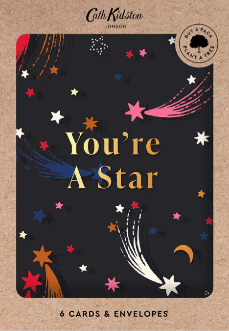 You're a Star Thank You Card Set Cath Kidston