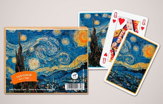 Van Gogh Starry Night Playing Cards Pack of 2
