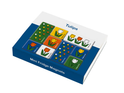 Set Fridge magnets: Tulips, Dick Bruna